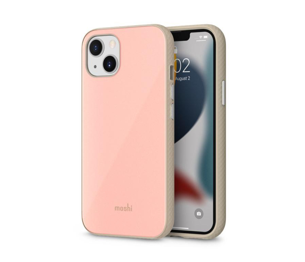 MOSHI Etui iGlaze do iPhone 13 (system SnapTo) (Dahlia Pink) - 1374555 - zdjęcie 3